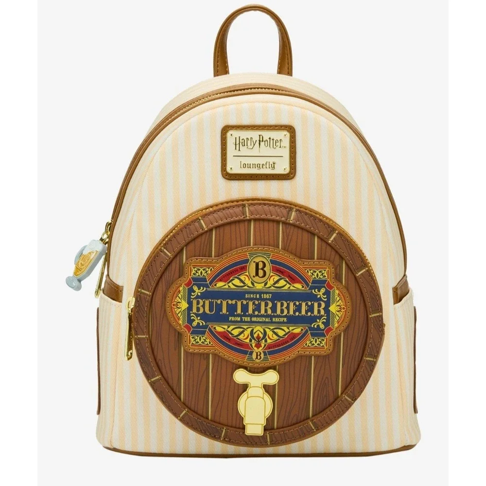 NEW! Loungefly Harry Potter Butterbeer‎ Scented Backpack Sealed